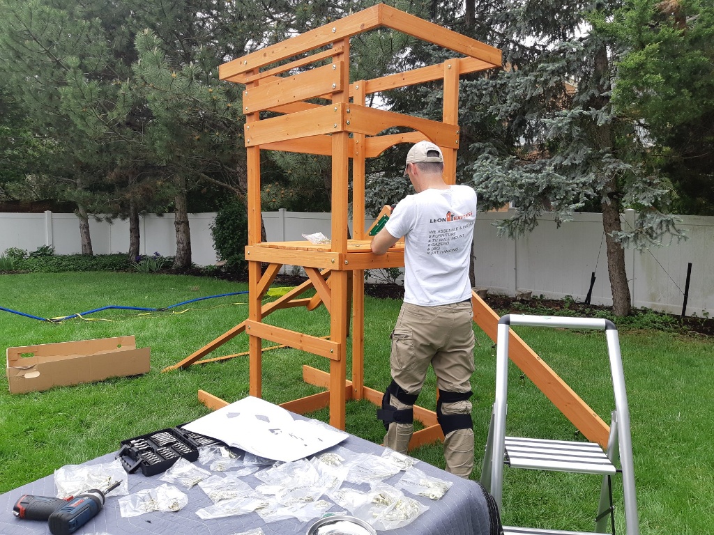 Swing Set & Playground Installation